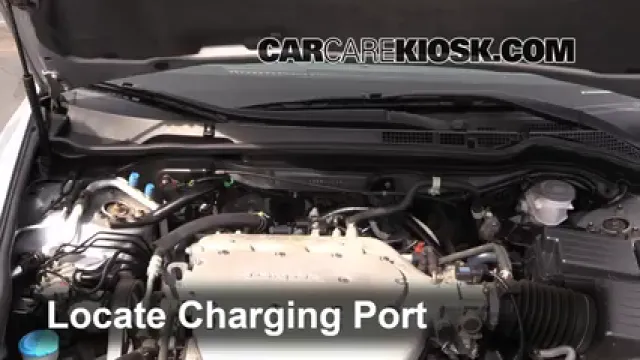2005 Honda Accord EX 3.0L V6 Sedan (4 Door) Air Conditioner Recharge Freon